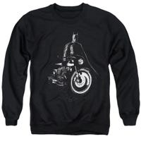 THE BATMAN AND HIS MOTORCYCLE Sweatshirt