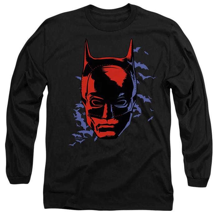 THE BATMAN SHADOWED HEADSHOT Long Sleeve Shirt