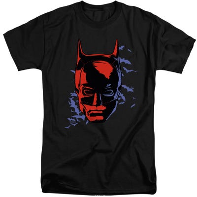 THE BATMAN SHADOWED HEADSHOT Tall T-Shirt