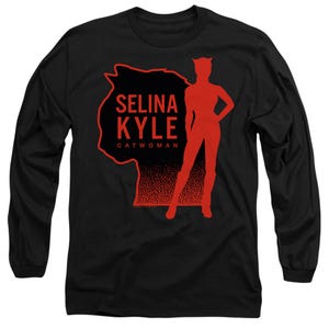 THE BATMAN SELINA KYLE CATWOMAN Long Sleeve Shirt