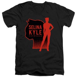 THE BATMAN SELINA KYLE CATWOMAN V-Neck T-Shirt