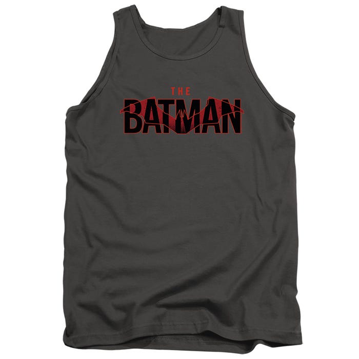 THE BATMAN LOGO WITH RED BAT Tank Top