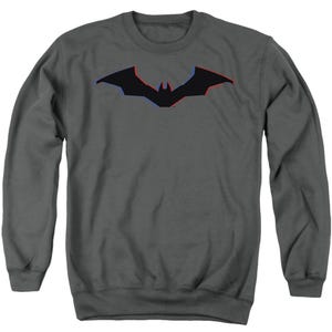 THE BATMAN TRI-COLOR BAT SILHOUETTE Sweatshirt