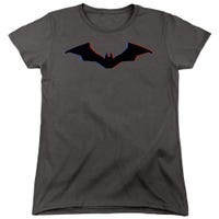 THE BATMAN TRI-COLOR BAT SILHOUETTE Women's T-Shirt