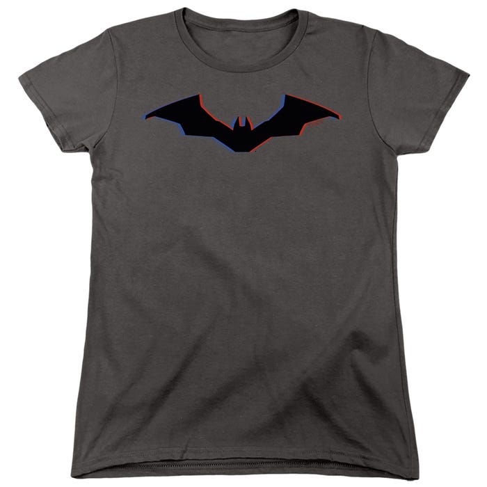 THE BATMAN TRI-COLOR BAT SILHOUETTE Women's T-Shirt