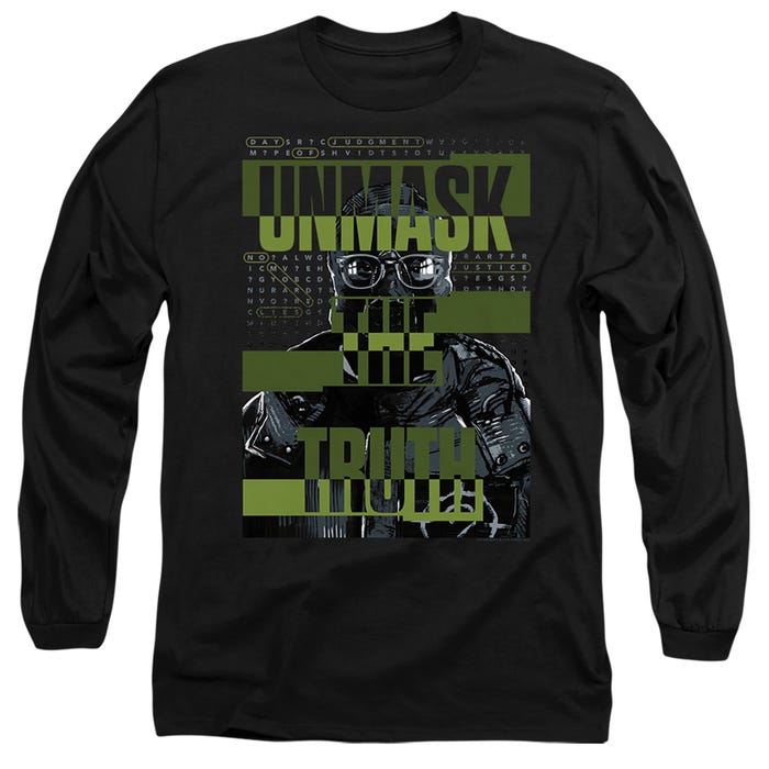 The Batman Unmask The Truth Long Sleeve Shirt