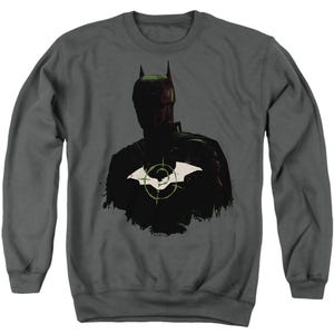 THE BATMAN SILHOUETTE WITH RIDDLER LOGO Sweatshirt