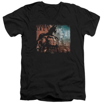 CITY KNOCKOUT BATMAN V-Neck T-Shirt