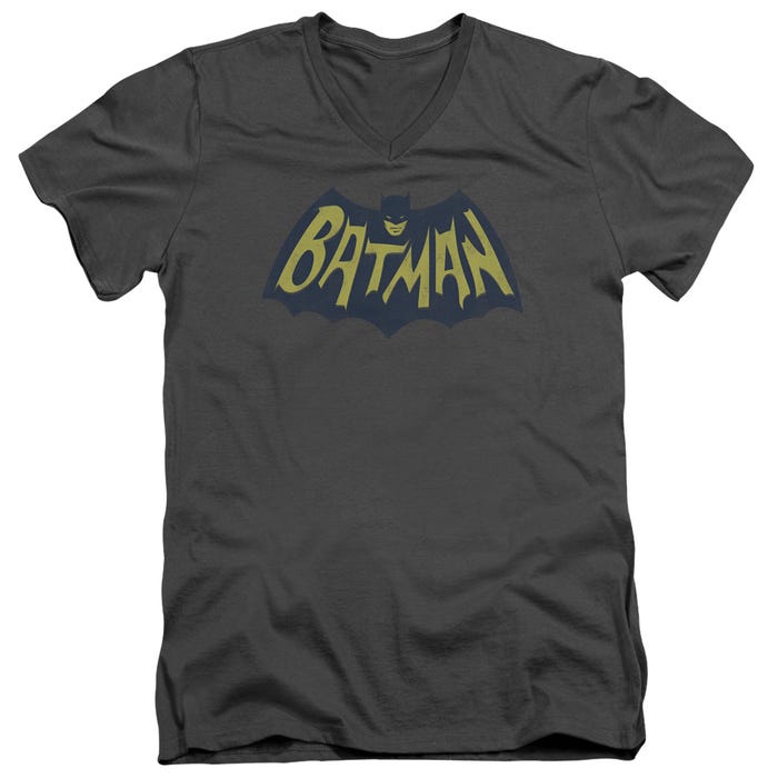 BATMAN SHOW BAT LOGO V-Neck T-Shirt