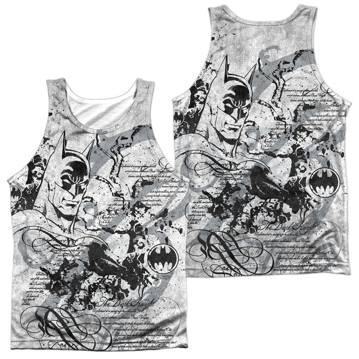 TALE OF THE DARK KNIGHT Front & Back Sublimation Tank Top