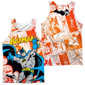 Batman 75 Panels Sublimation Tank Top