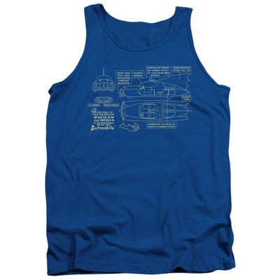 BATMAN BATMOBILE Tank Top