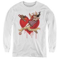 Harley Quinn Perfect Angel Kids Long Sleeve Shirt