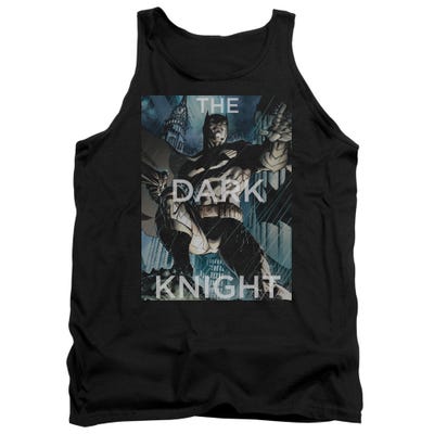 The Dark Knight Batman Fighting The Storm Tank Top