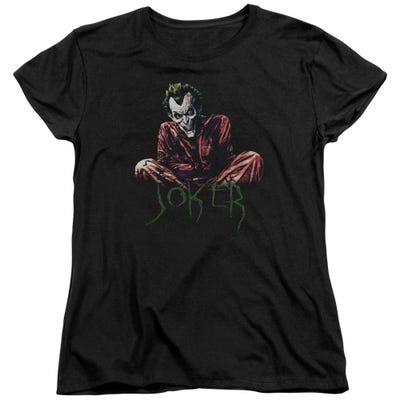 BATMAN STRAIGHT JACKET Womens T-Shirt
