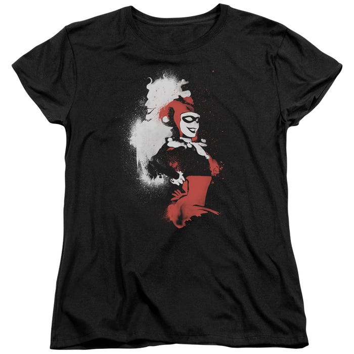 BATMAN SPLATTERED COUPLE Womens T-Shirt