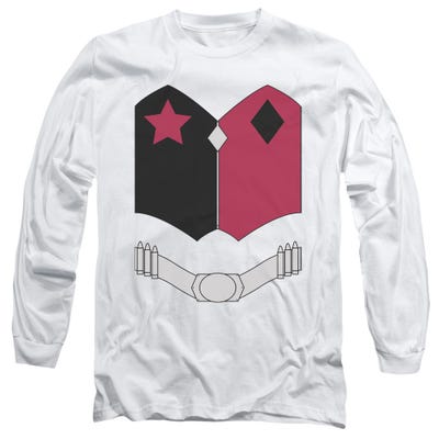 New Harley Quinn Uniform Long Sleeve Shirt