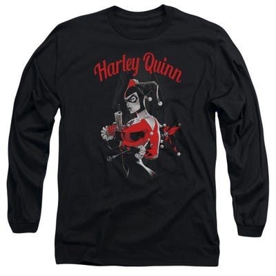 Harley Quinn Spring Gun Long Sleeve Shirt