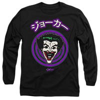 Joker Face Spiral Batman Long Sleeve Shirt