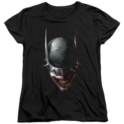 Batman Who Laughs Head Womens T-Shirt