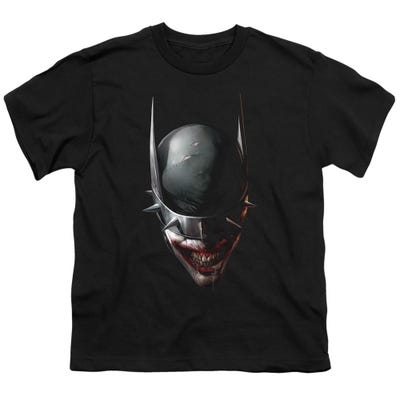 Batman Who Laughs Head Kids T-Shirt
