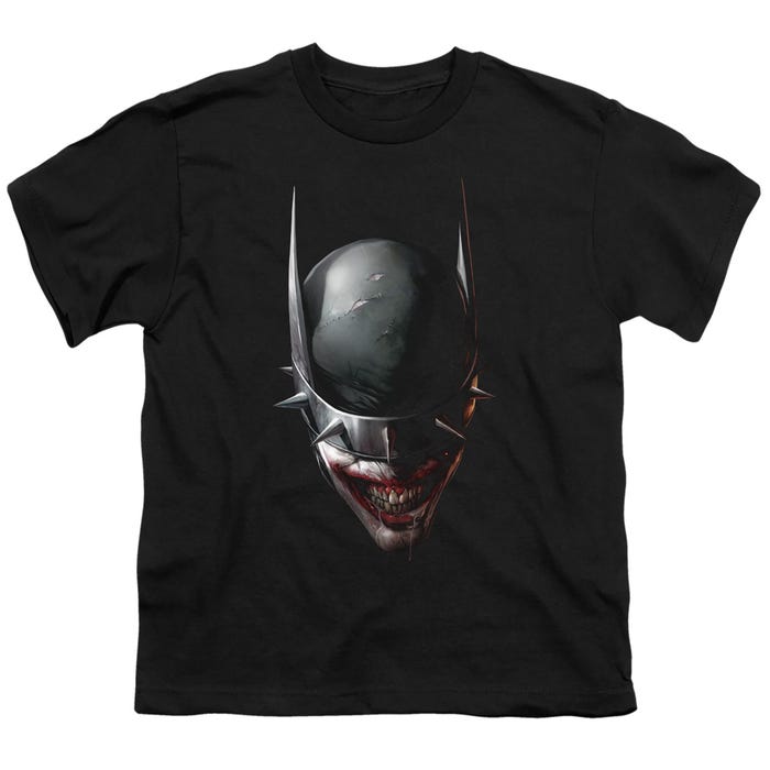 Batman Who Laughs Head Kids T-Shirt
