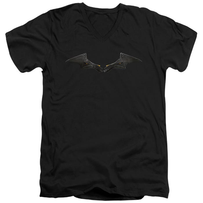 THE BATMAN CHEST LOGO V-Neck T-Shirt