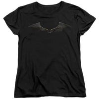 THE BATMAN CHEST LOGO Womens T-Shirt