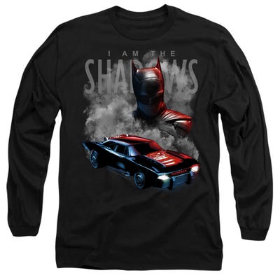 THE BATMAN 2022 BATMAN AND BATMOBILE Long Sleeve Shirt