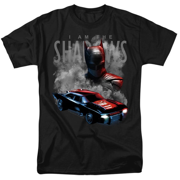 THE BATMAN 2022 BATMAN AND BATMOBILE T-Shirt
