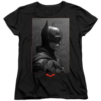 THE BATMAN 2022 WORN PORTRAIT Womens T-Shirt