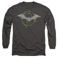 THE BATMAN (2022) SCRIBBLES BAT LOGO Long Sleeve Shirt