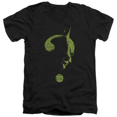 THE BATMAN (2022) QUESTION MARK V-Neck T-Shirt