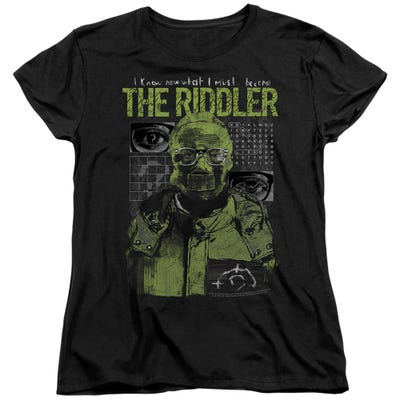 THE BATMAN (2022) RIDDLER ILLUSTRATION Womens T-Shirt