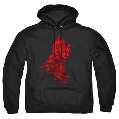 THE BATMAN 2022 NEWS SILHOUETTE Hoodie