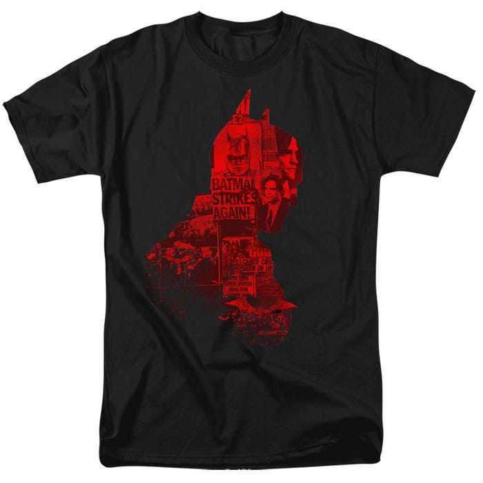 THE BATMAN 2022 NEWS SILHOUETTE T-Shirt