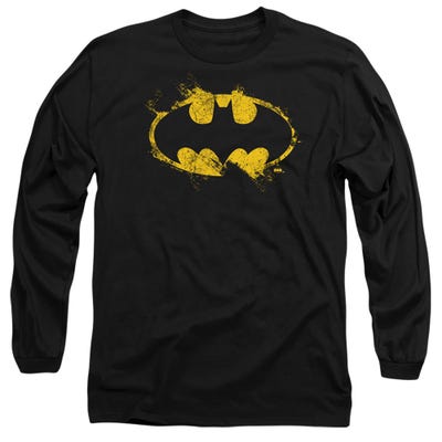 BATMAN PAINT ROLLER LOGO Long Sleeve Shirt