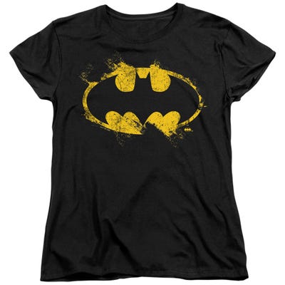 BATMAN PAINT ROLLER LOGO Womens T-Shirt