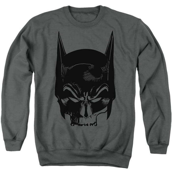 BATMAN SKULL ON GRAY Sweatshirt