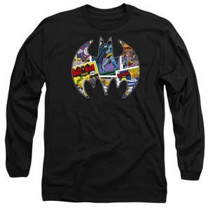 BATMAN COMIC BAT Long Sleeve Shirt