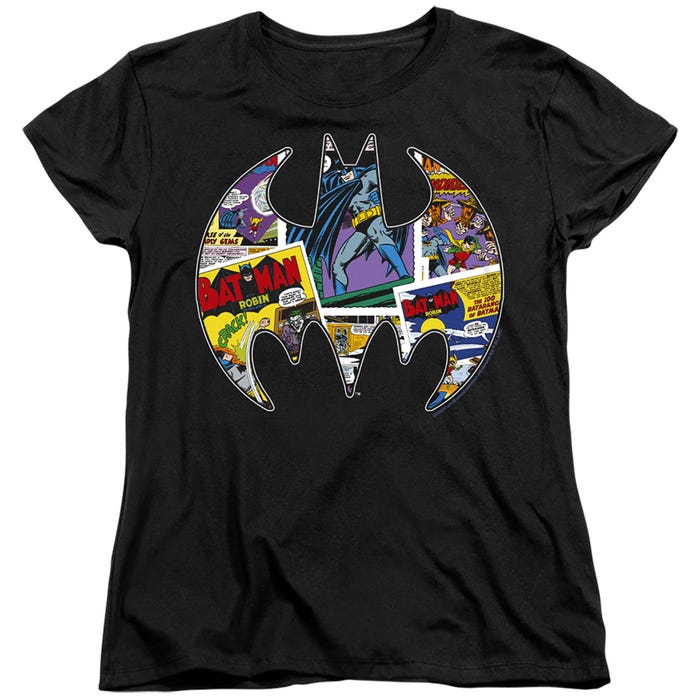 BATMAN COMIC BAT Womens T-Shirt