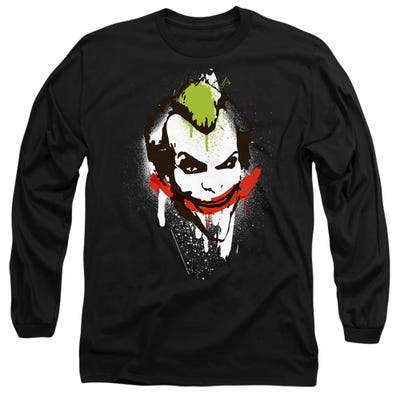 BATMAN JOKER BIG FACE Long Sleeve Shirt