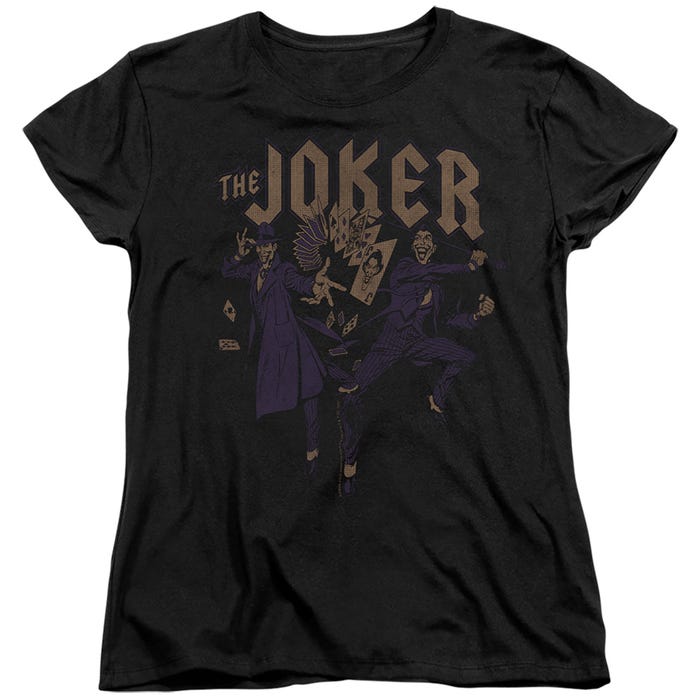 BATMAN JOKER DUO Womens T-Shirt
