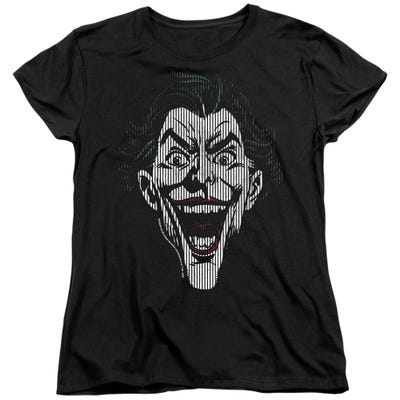 BATMAN JOKER LINES Womens T-Shirt