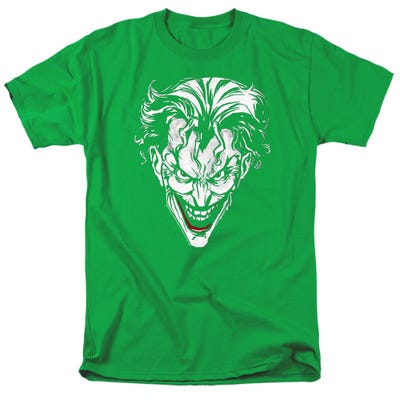 BATMAN JOKER RED ON GREEN T-Shirt