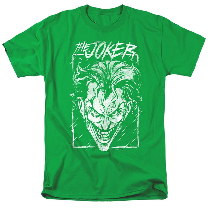 BATMAN JOKER STORM ON GREEN T-Shirt