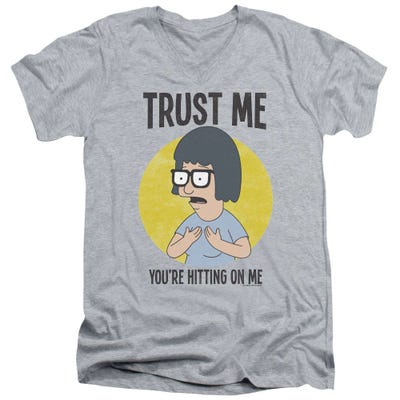 Bob's Burgers Trust Me V-Neck T-Shirt