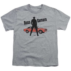 Boss Camaro Chevy Kids T-Shirt