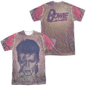 David Bowie Glam Sublimation T-Shirt