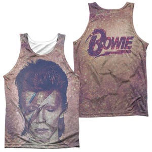 David Bowie Glam Sublimation Tank Top